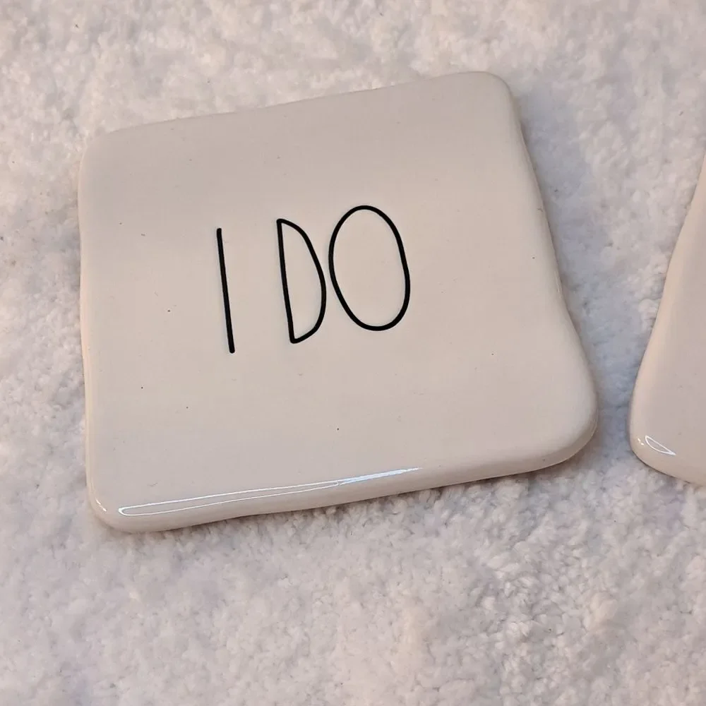 Rae Dunn Set of Two Coasters, 